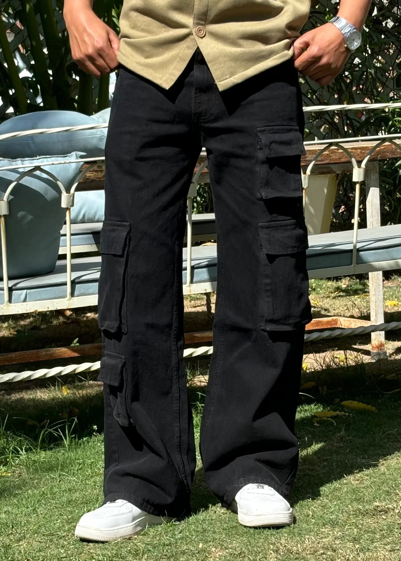 Black Adjustable Cargo