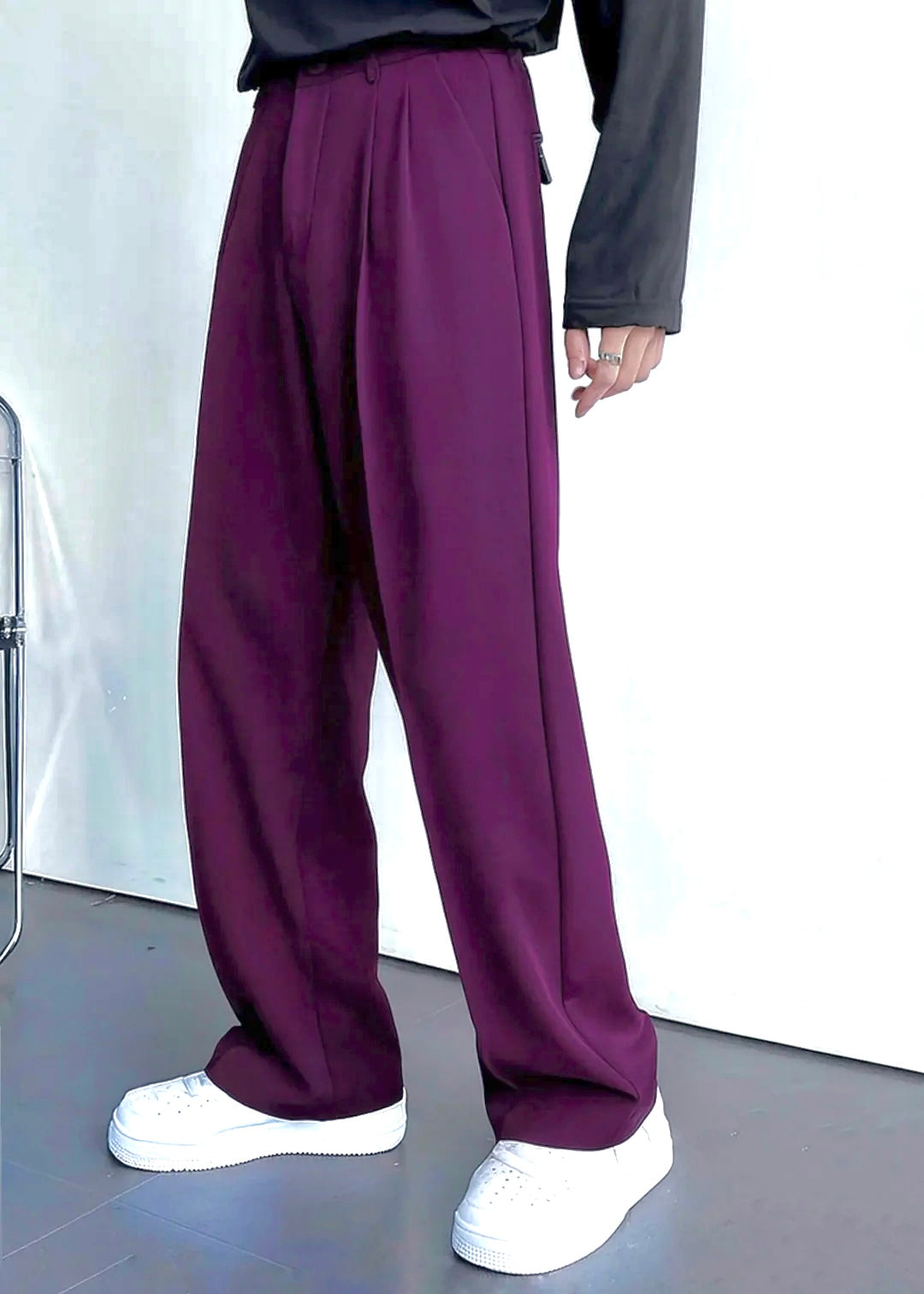 Rich Pink Korean Pant