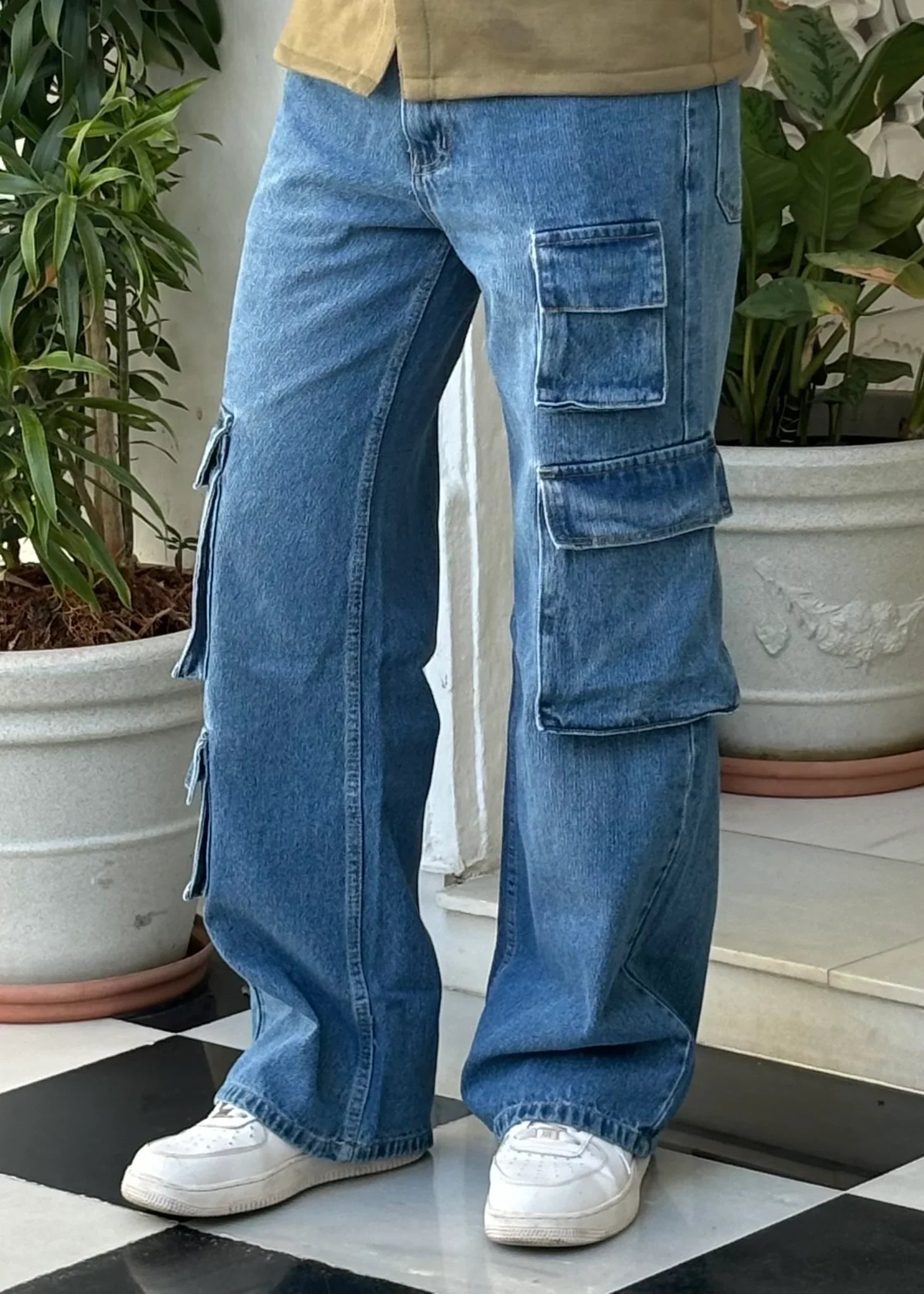 Blue Adjustable Cargo