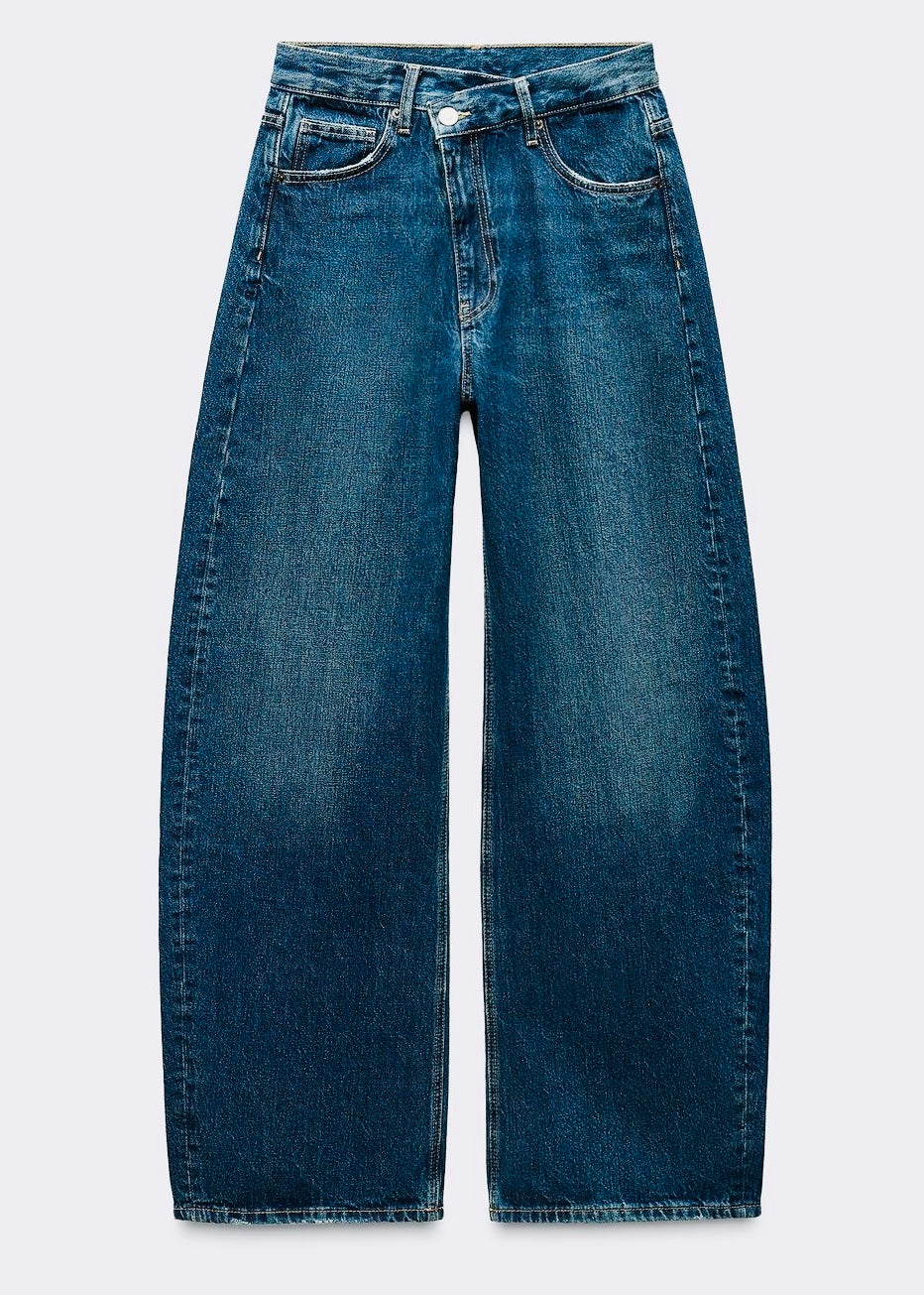 Super Baggy Fade Blue Denim