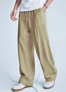 Camel Brown Linen Pant