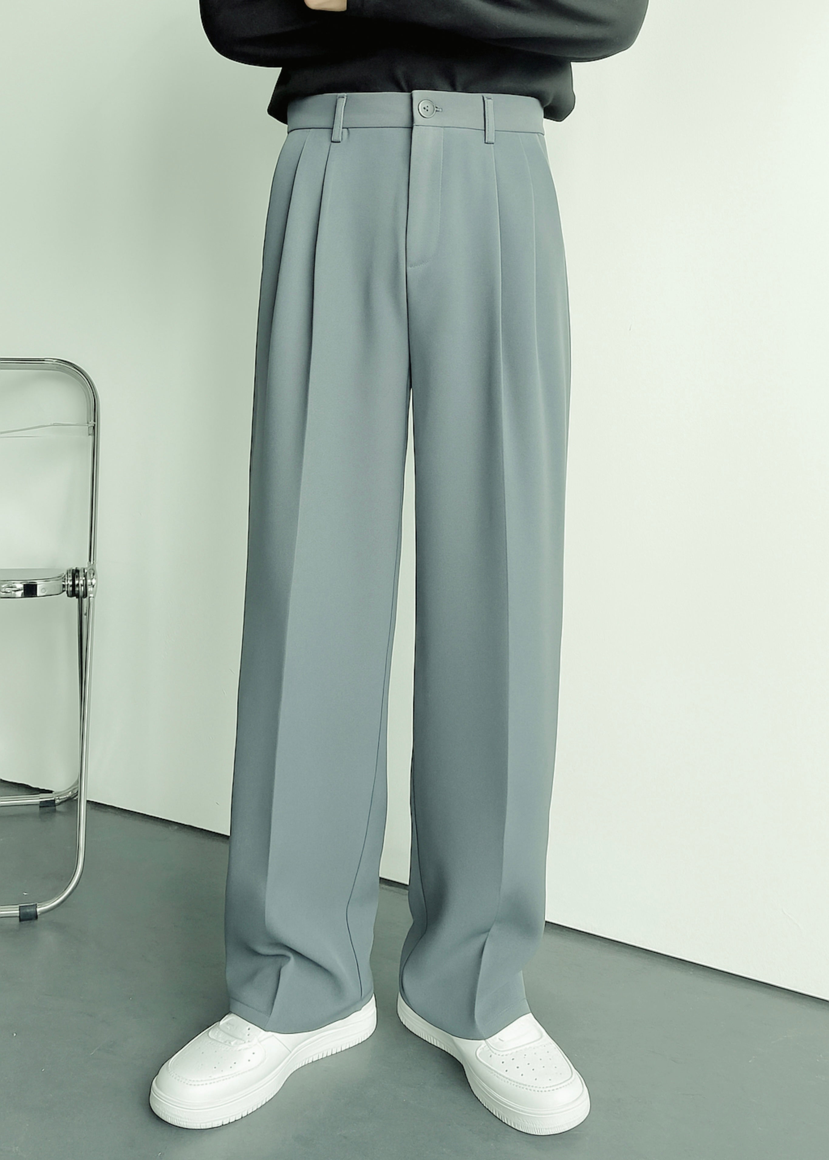 Slate Grey Korean Pant