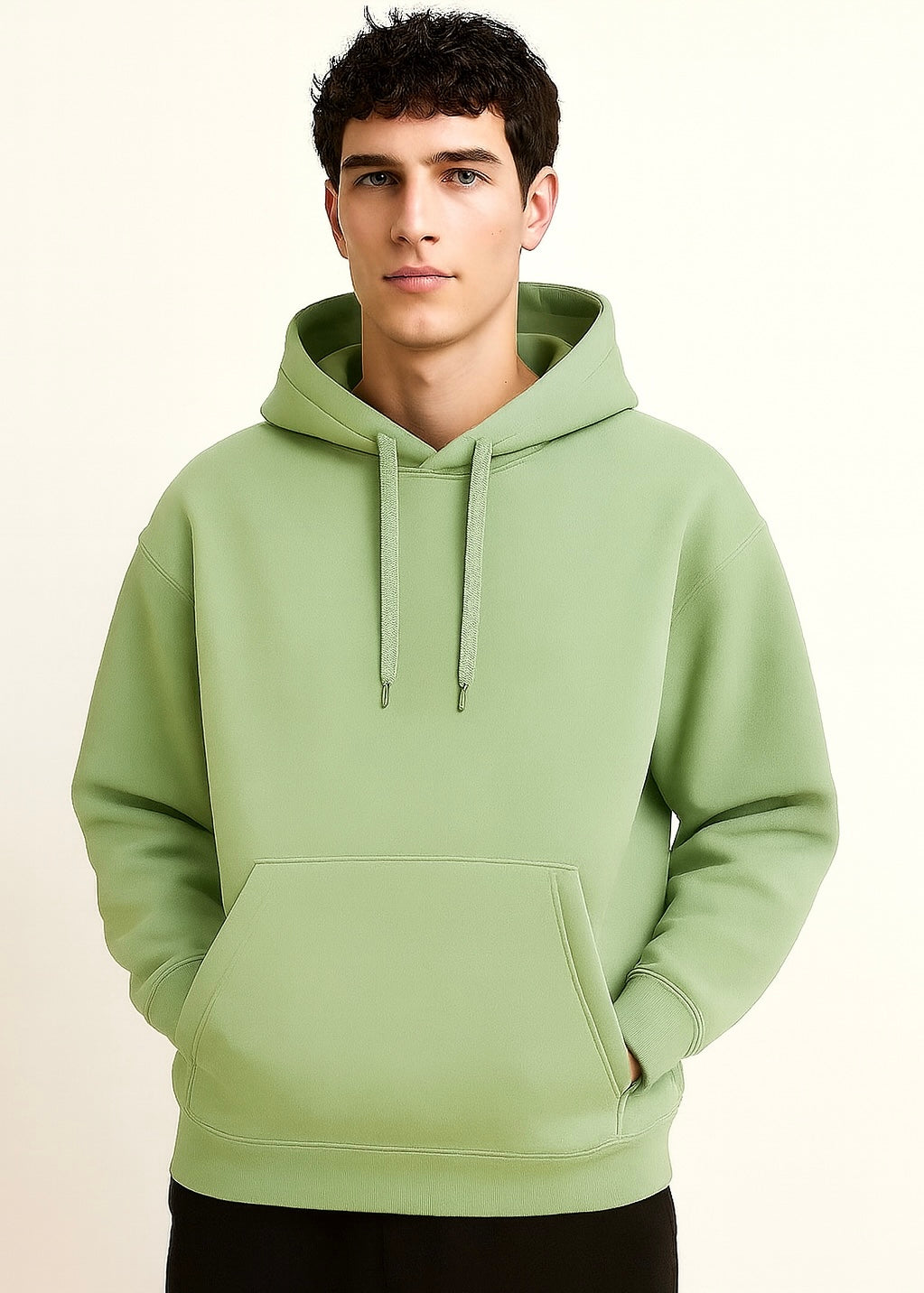 Pista Green Premium Winter Hoodie