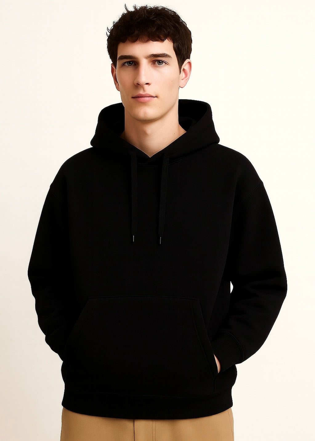Black Premium Winter Hoodie