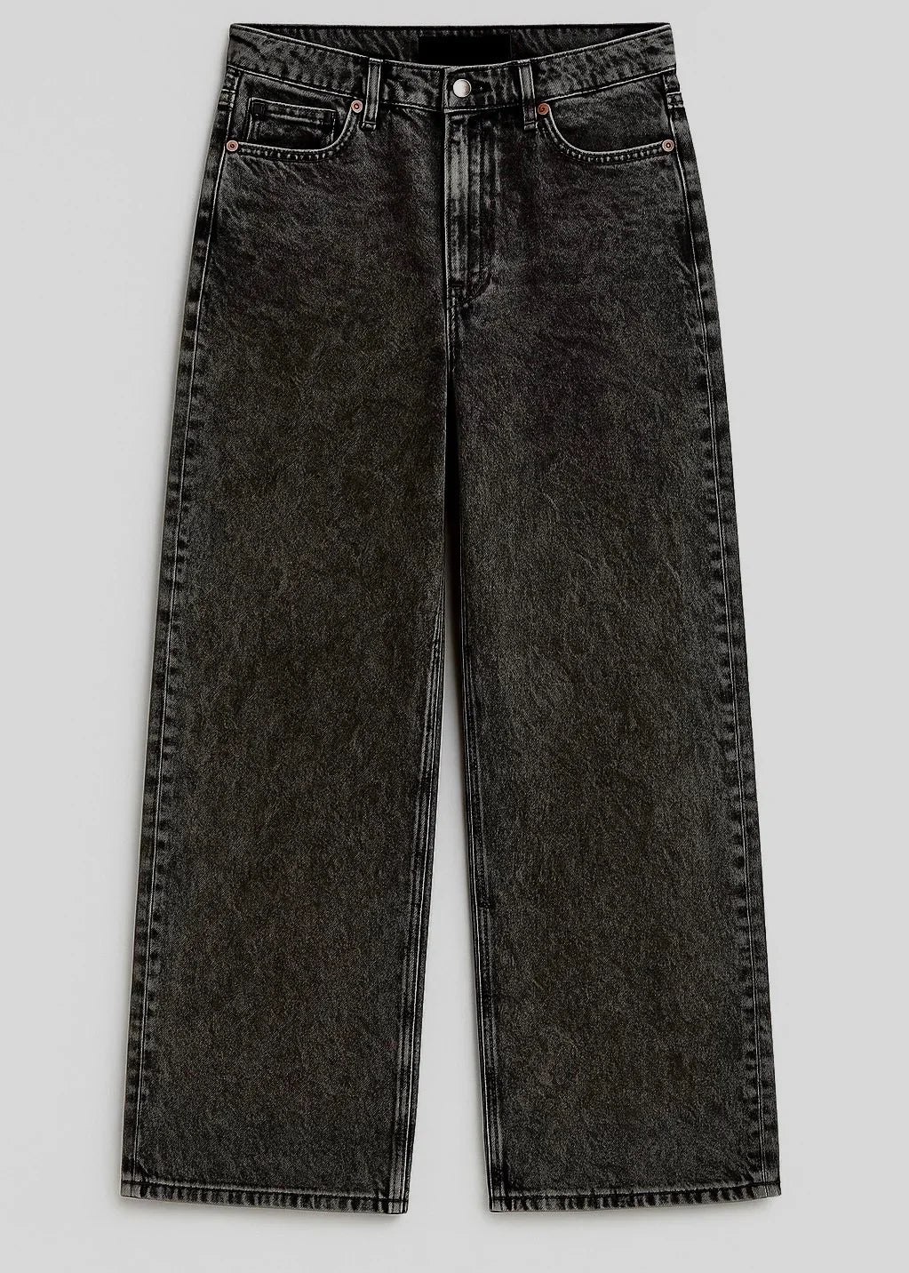 Super Baggy Acid Wash Denim
