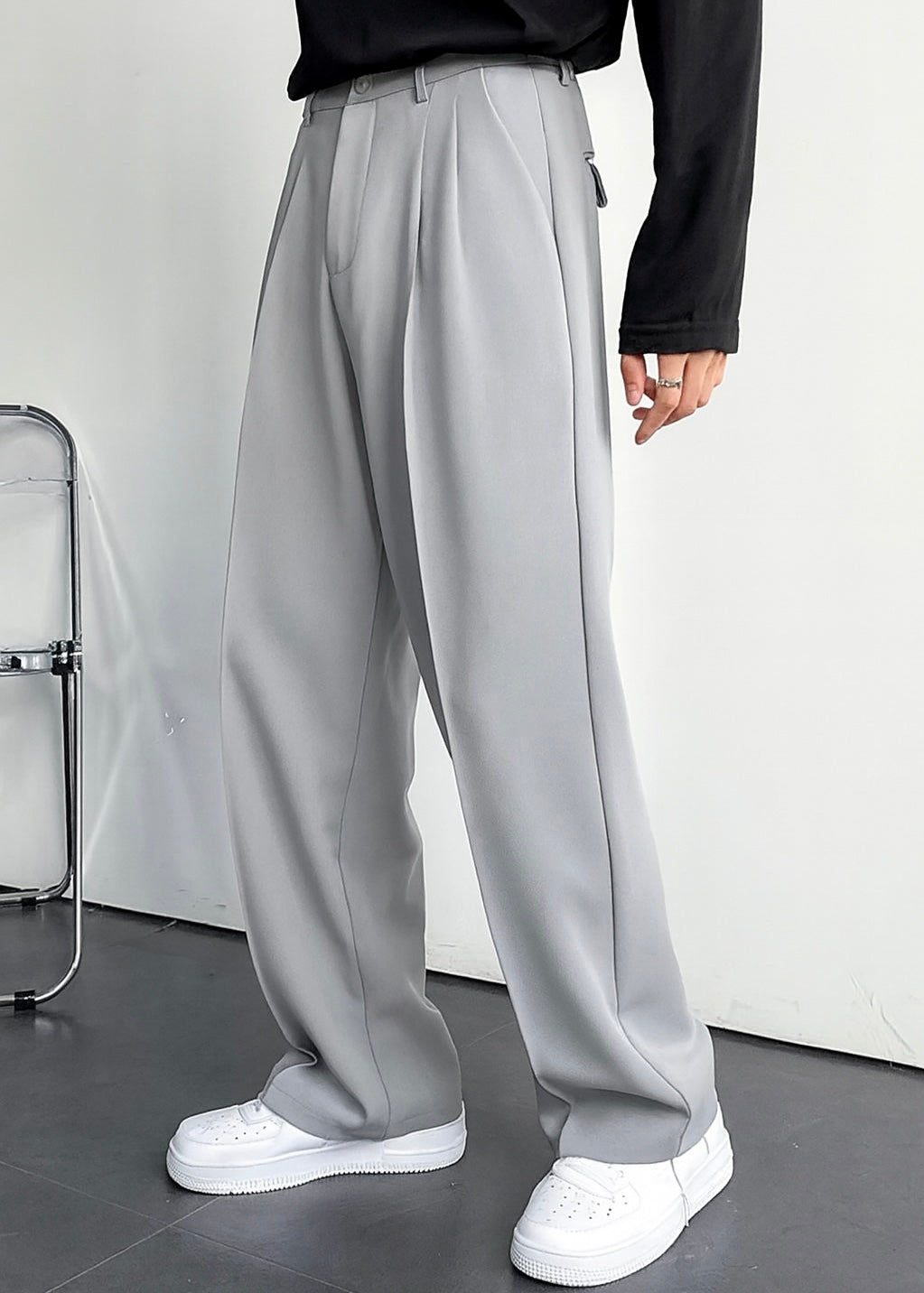 Lite Grey Korean Pant