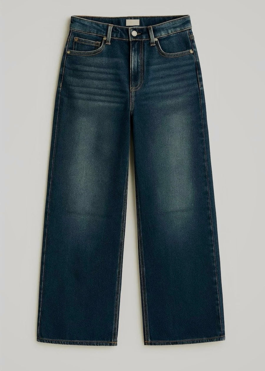 Fade Vintage Retro Super Baggy Denim