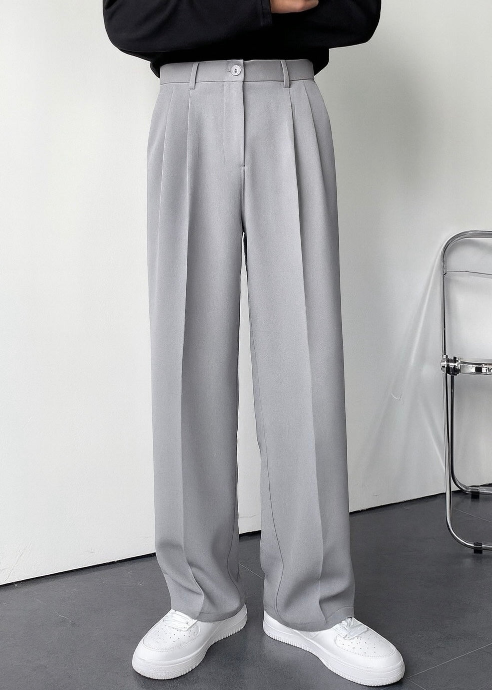 Lite Grey Korean Pant