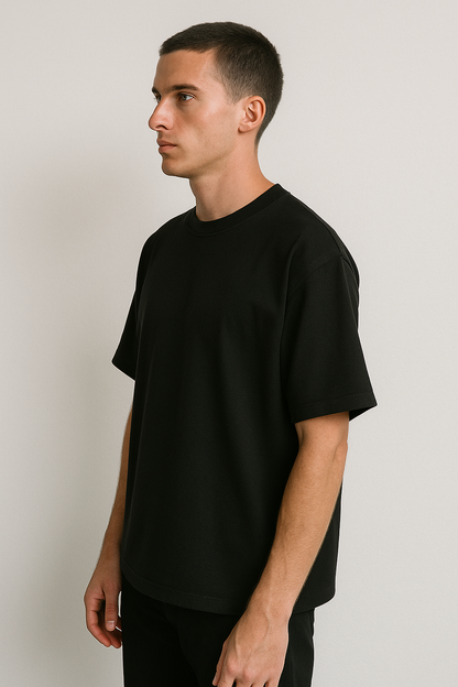 Black Oversized T-Shirt