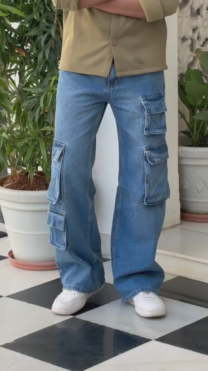 Blue Adjustable Cargo